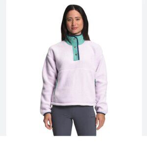 The North Face lavender colour fleece XL